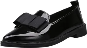 Loafers for Women Wide Dress Shoe Slip-Ons Penny Loafers Business Casual Shoe Comfortable Office Shoes Work Shoes