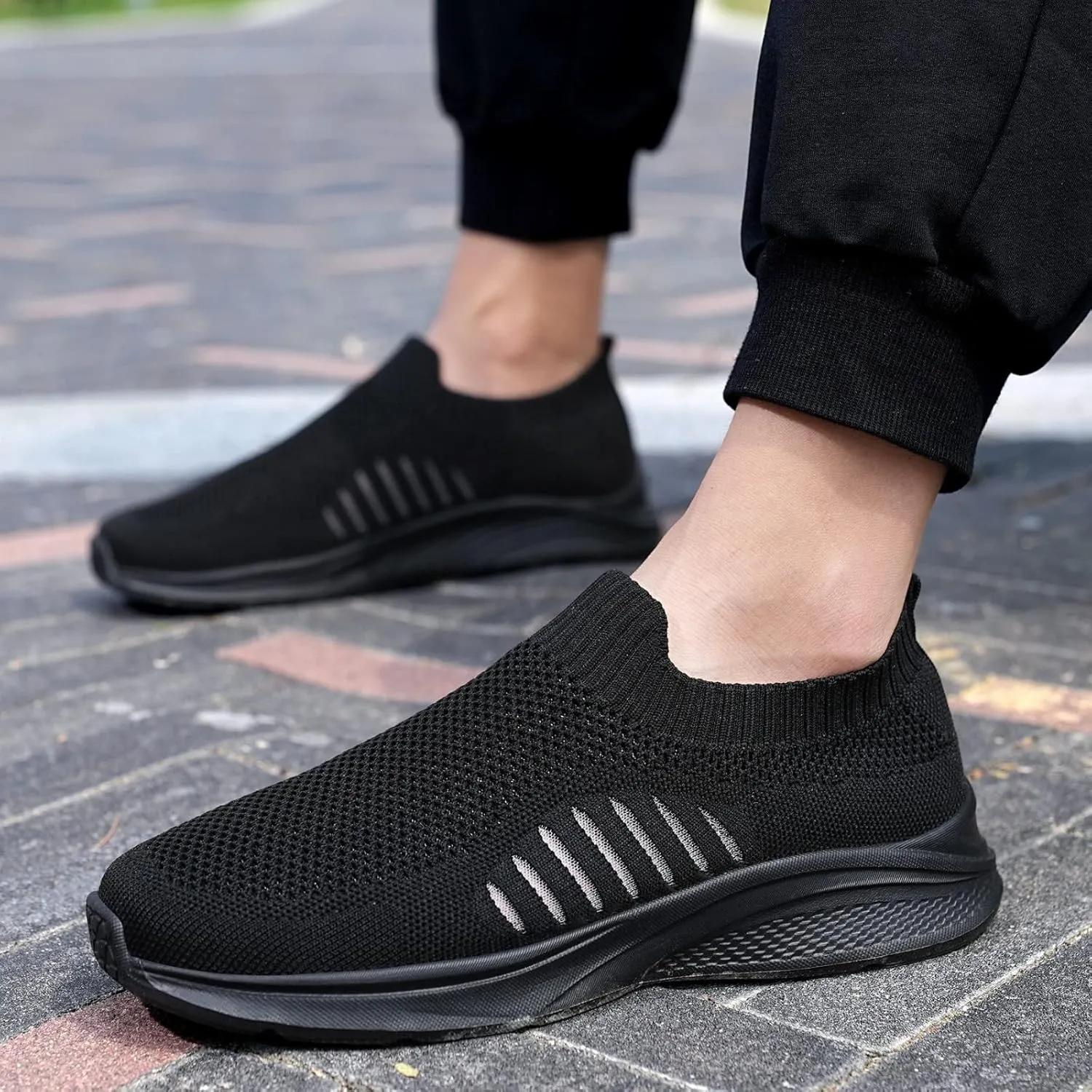 Mens Athletic Shoes Mens Slip on Shoes Tennis Shoe for Men Sneaker for Men Lightweight Comfortable Sneaker
