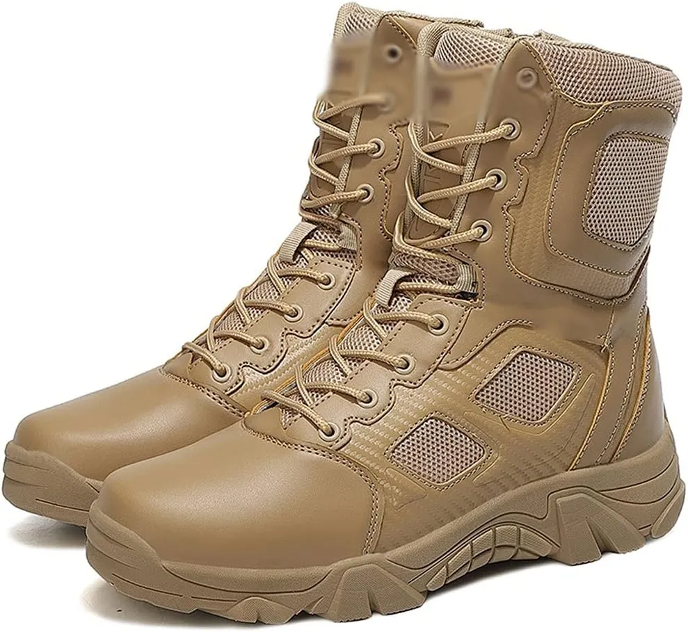 Mens Boots Men's Boots Outdoor Hiking Shoes Field Tactical Training Military Boots Work Shoes Camping Hiking Women's Boots Snow Boots