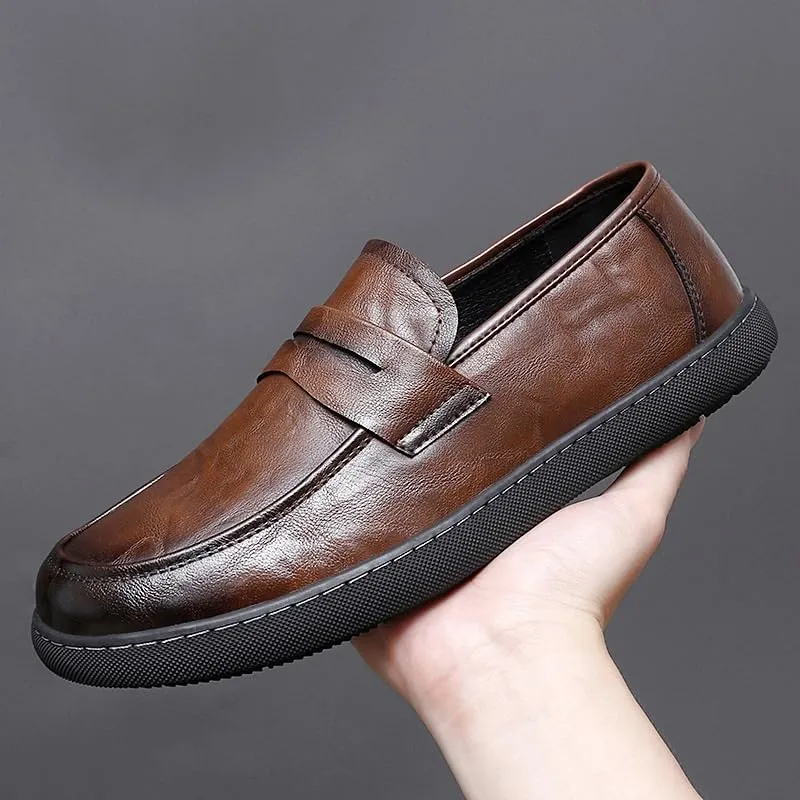 Mens Dress Shoes Wedding Business Work Office Outdoor Party Casual Loafers Shoes Men's Fashion Comfort Oxfords Shoes