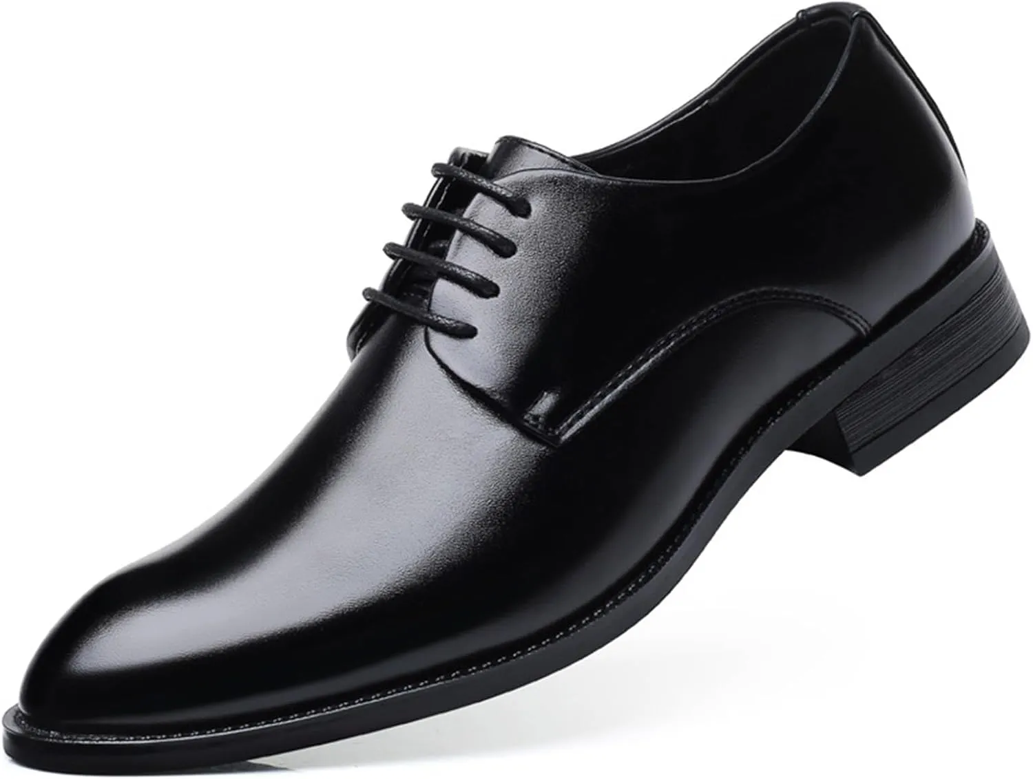 Men's Formal Oxford Shoes Casual Lace-up Classic Comfort Business Derbys Tuxedo Dress Shoes for Men