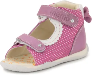 Mini Baby Girl First Walker Orthopedic Leather Anti-Slip Sandal