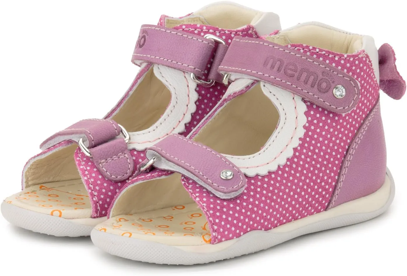 Mini Baby Girl First Walker Orthopedic Leather Anti-Slip Sandal
