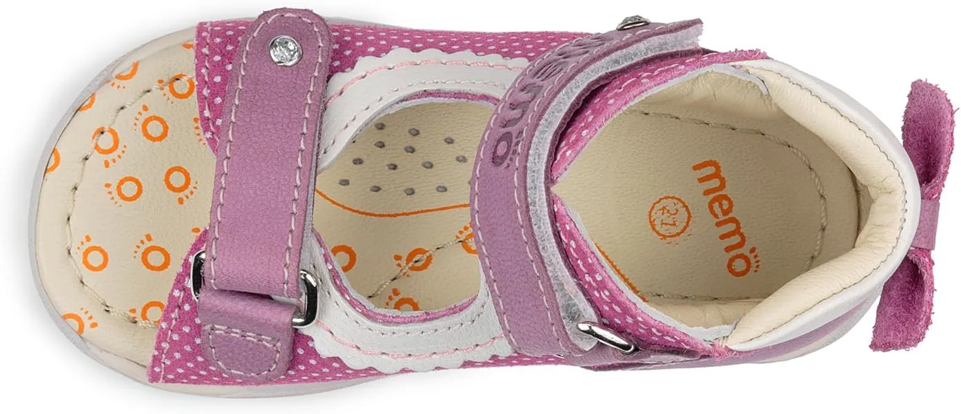 Mini Baby Girl First Walker Orthopedic Leather Anti-Slip Sandal