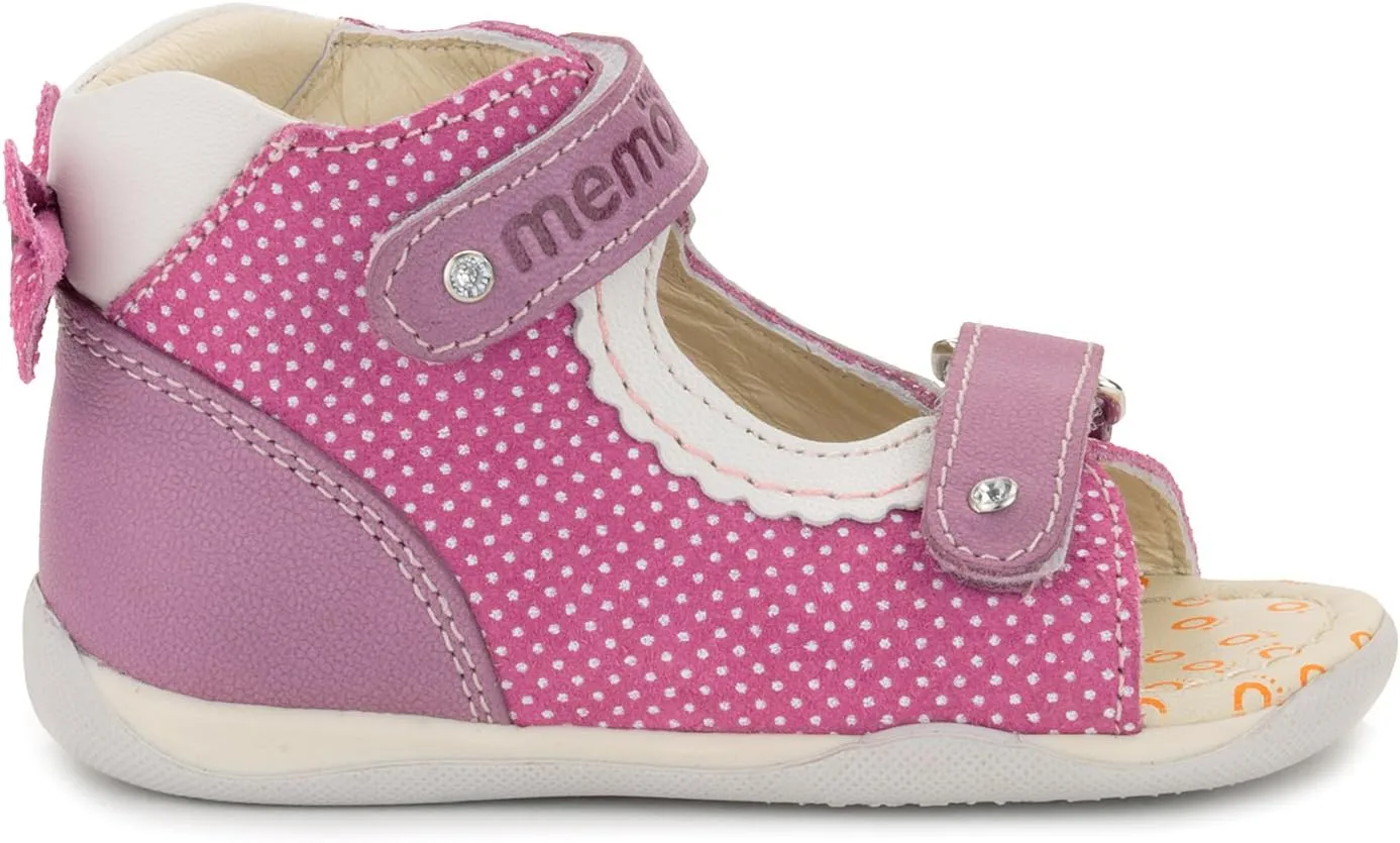 Mini Baby Girl First Walker Orthopedic Leather Anti-Slip Sandal