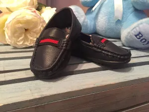 Navy loafer