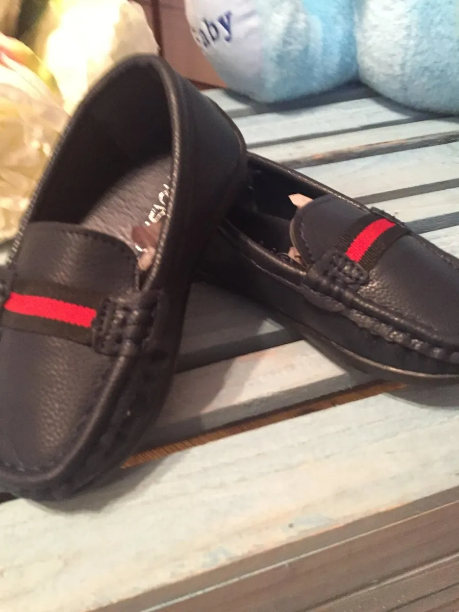Navy loafer