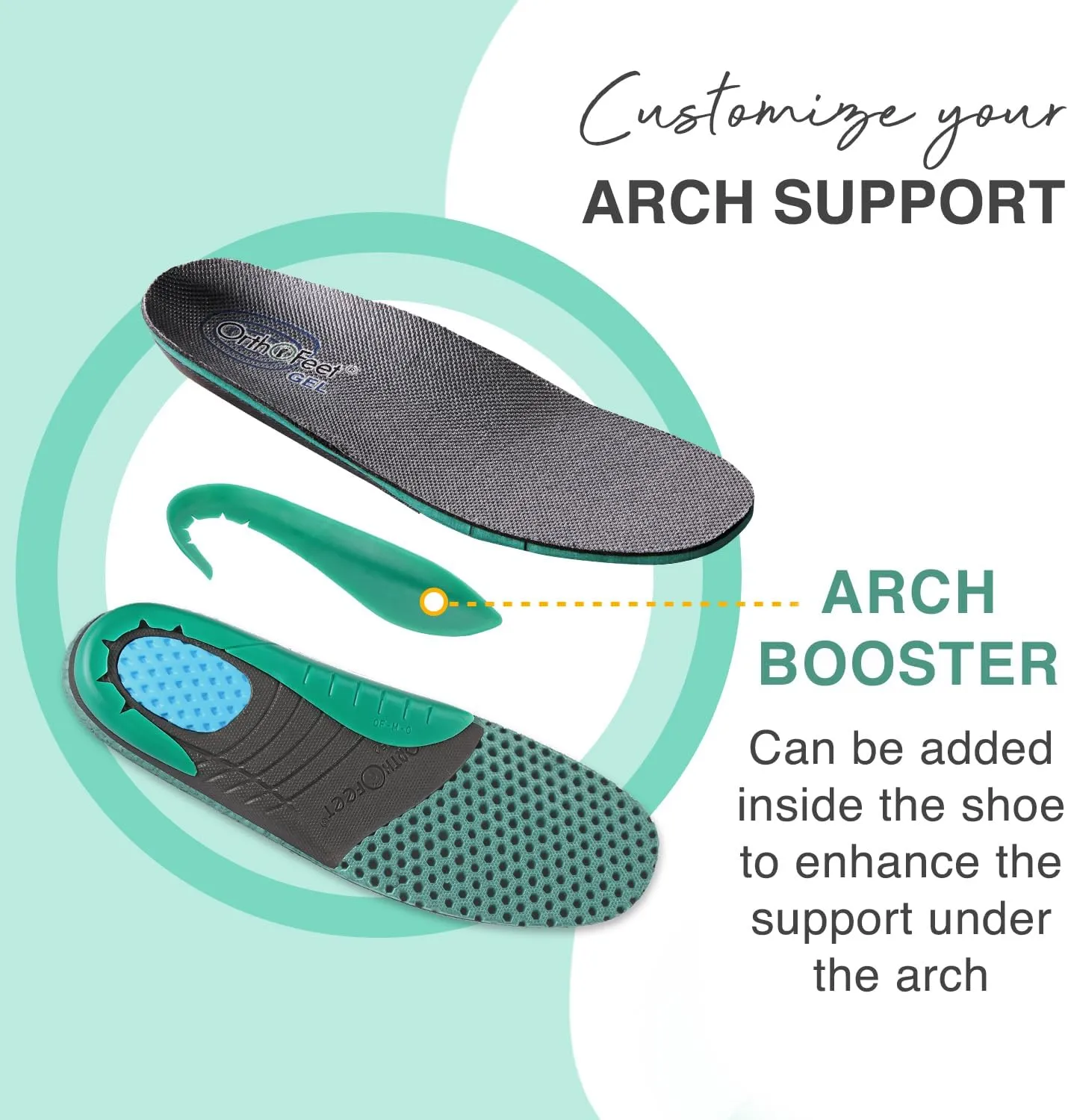 Orthofeet Women's Orthopedic Eve Wedge Shoe with Arch Support