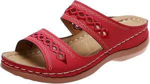 Orthopedic Sandals for Women 2025 Heel Support Orthopedic Wide Foot Sandals Orthopedic Summer Flat Sandals Orthotic Womens Summer Sandals Dressy Black Sandals Women Comfortable Small Heel