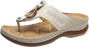 Orthopedic Sandals with Arch Support for Woman Walking Orthopedic Women Comfy Sandals Womens Arch Support Sandals Orthotic Womens Adjustable Summer Slippers with Arch Support Walking Shoes for Summer
