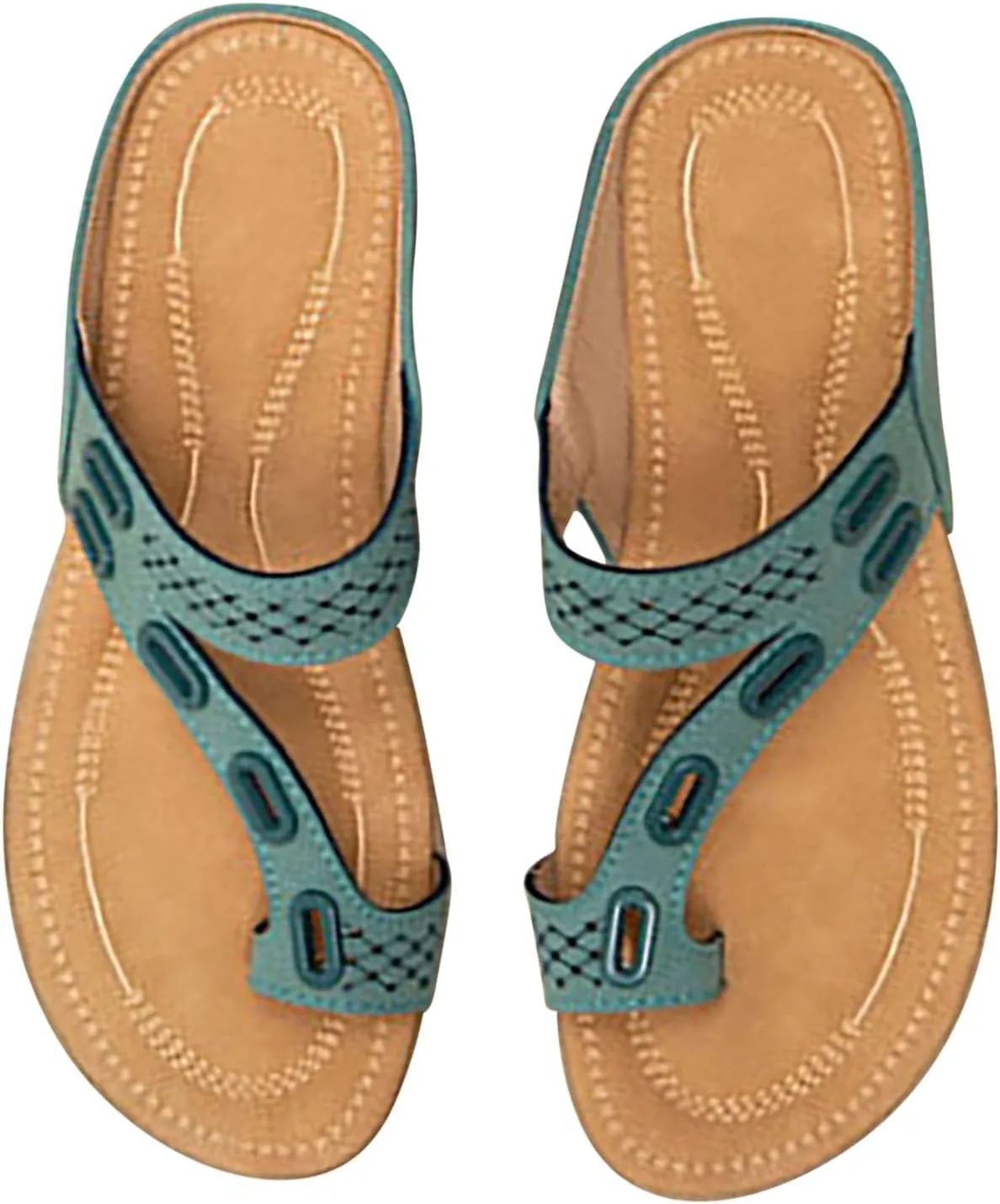 Orthopedic Slide Sandals for Women with Arch Support Summer Beach Shoes Lightweight Adjustable Straps Comfortable Walking Casual Plantar Fasciitis Recovery
