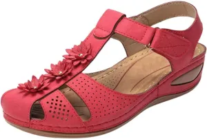 Orthopedic Wedge Sandals Orthopedic Women Sandals Wide Width Orthopedic Comfortable Sandals for Walking Orthotic Walking Flip Flops for Women with Arch Support Orthopedic Flip Flops for Women Size 12
