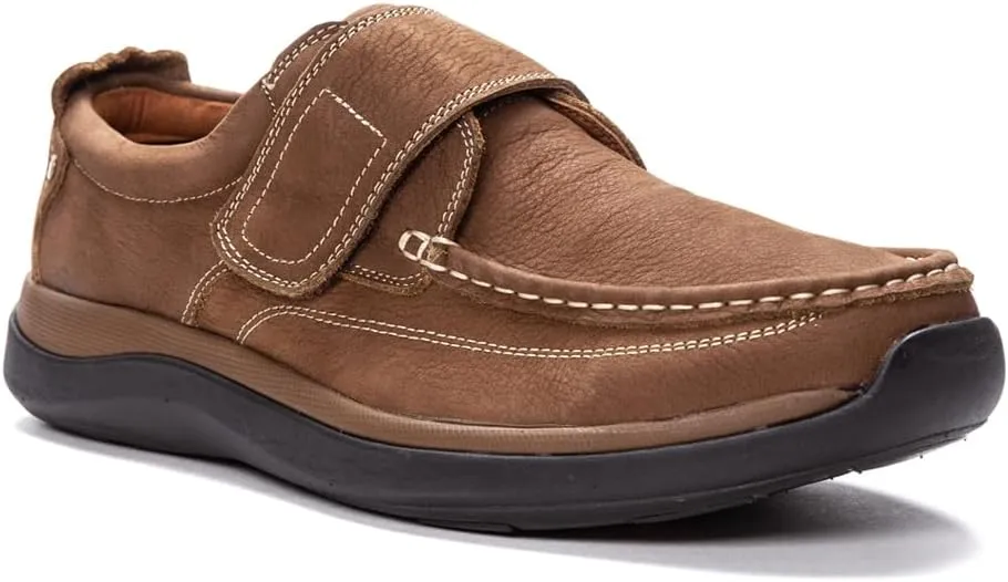 Propt Men's Porter Hook and Loop Strap Slip-Ons