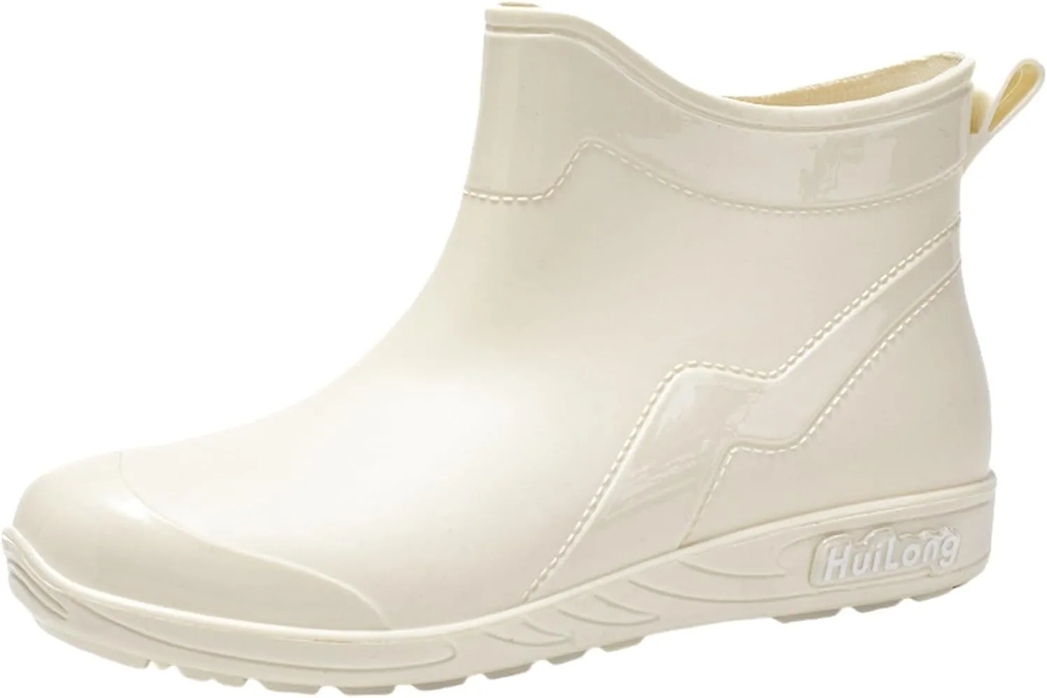 Rain Boots Women Knee High Booties Heels Barefoot Shoes Women's Mid Calf Rain Boots Waterproof Womens Winter Boots