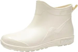 Rain Boots Women Knee High Booties Heels Barefoot Shoes Women's Mid Calf Rain Boots Waterproof Womens Winter Boots