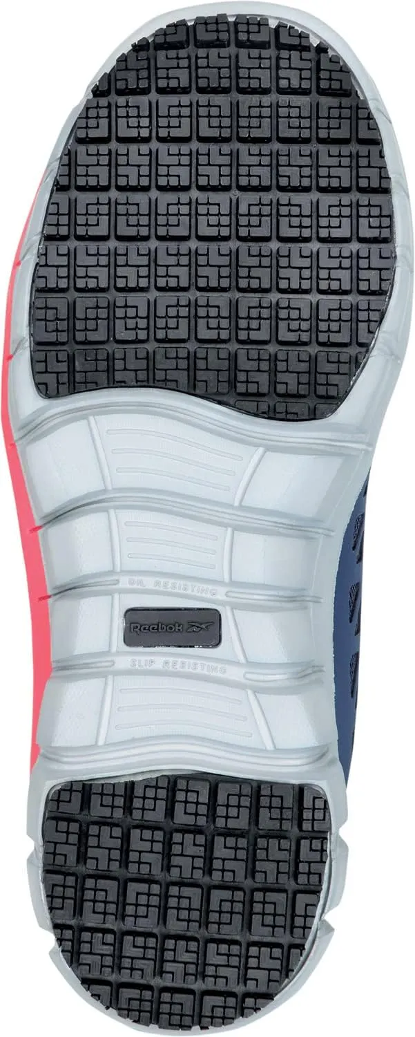 Reebok Work Sublite Cushion Work, Women's, Athletic Style, MaxTrax Slip Resistant, Soft Toe Work Shoe