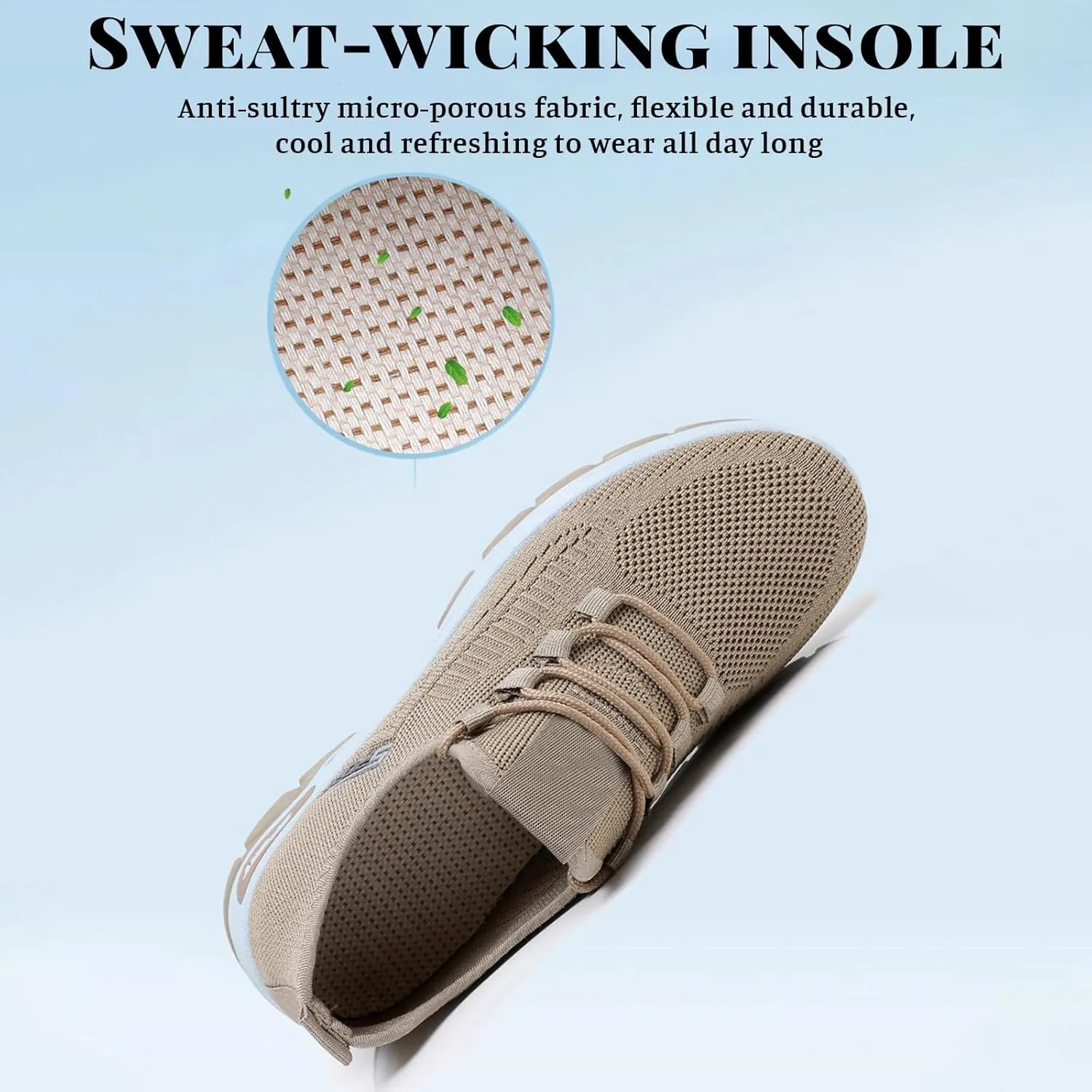 Running Shoes for Men Women Workout Slip-on Shoes Orthopedic Tennis Athletic Gym Mesh Sneakers with Arch Support Casual Lightweight Breathable Fashion Comfy Shoe Classic Shoe for Flat Feet Unisex