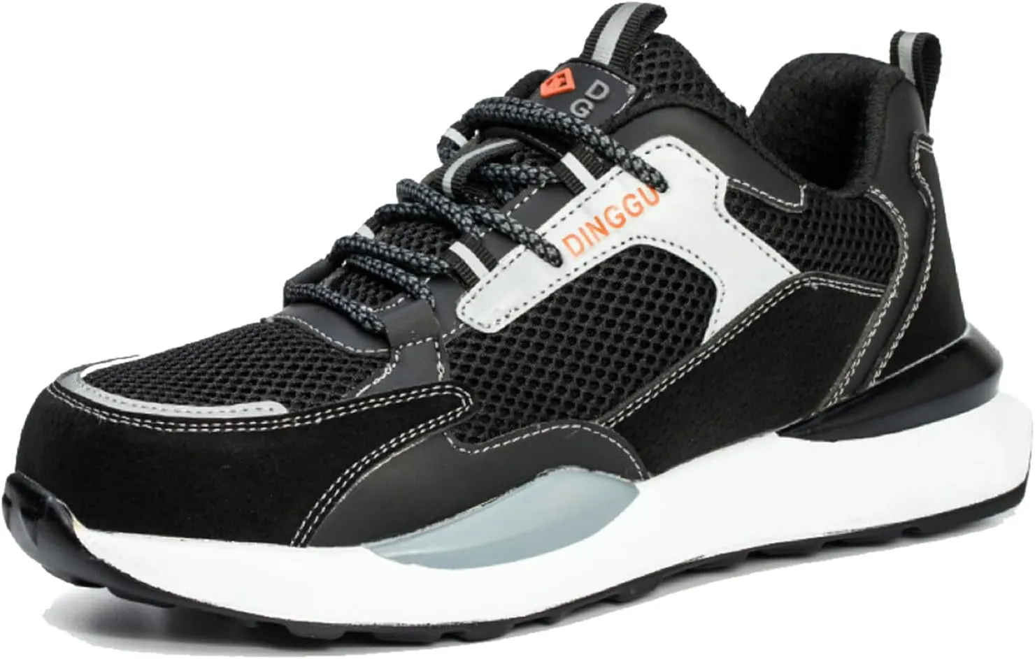 Safety Trainers Men Steel Toe Cap Trainers Work Construction Breathable Safety Shoes Non Slip Sneakers