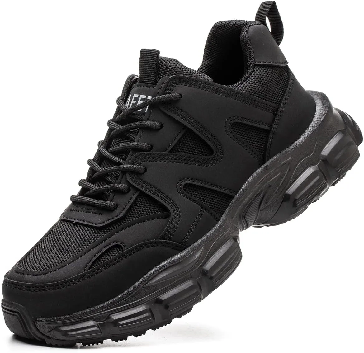 Safety Trainers Women's Steel Toe Cap Trainers Lightweight Safety Shoes for Women Breathable Work Boots