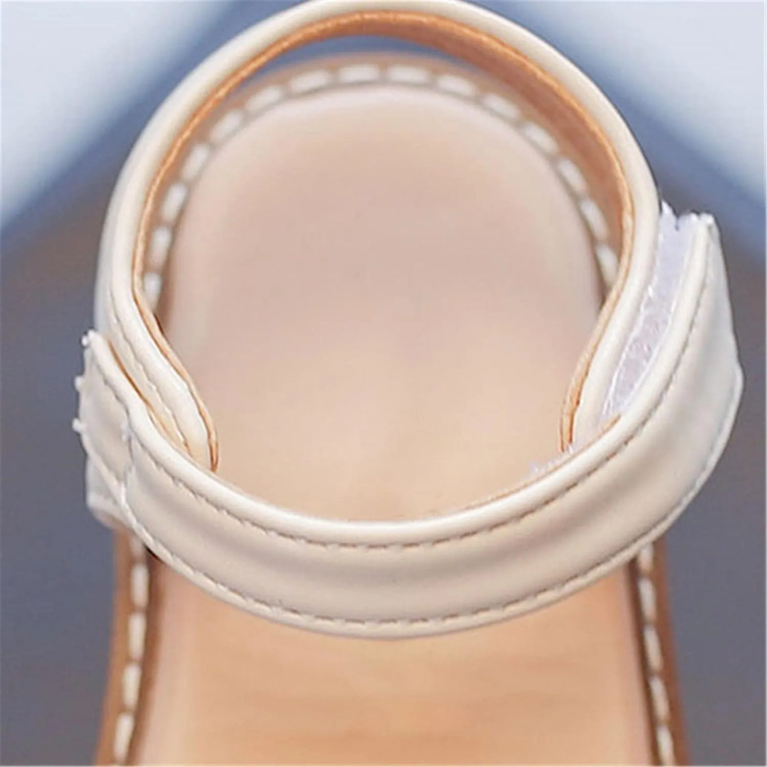 sfdgfhyf Casual Shoes for Kids Girls Casual Sticky Light Weight Adjustable Straps Summer Little Child/Big Sandals