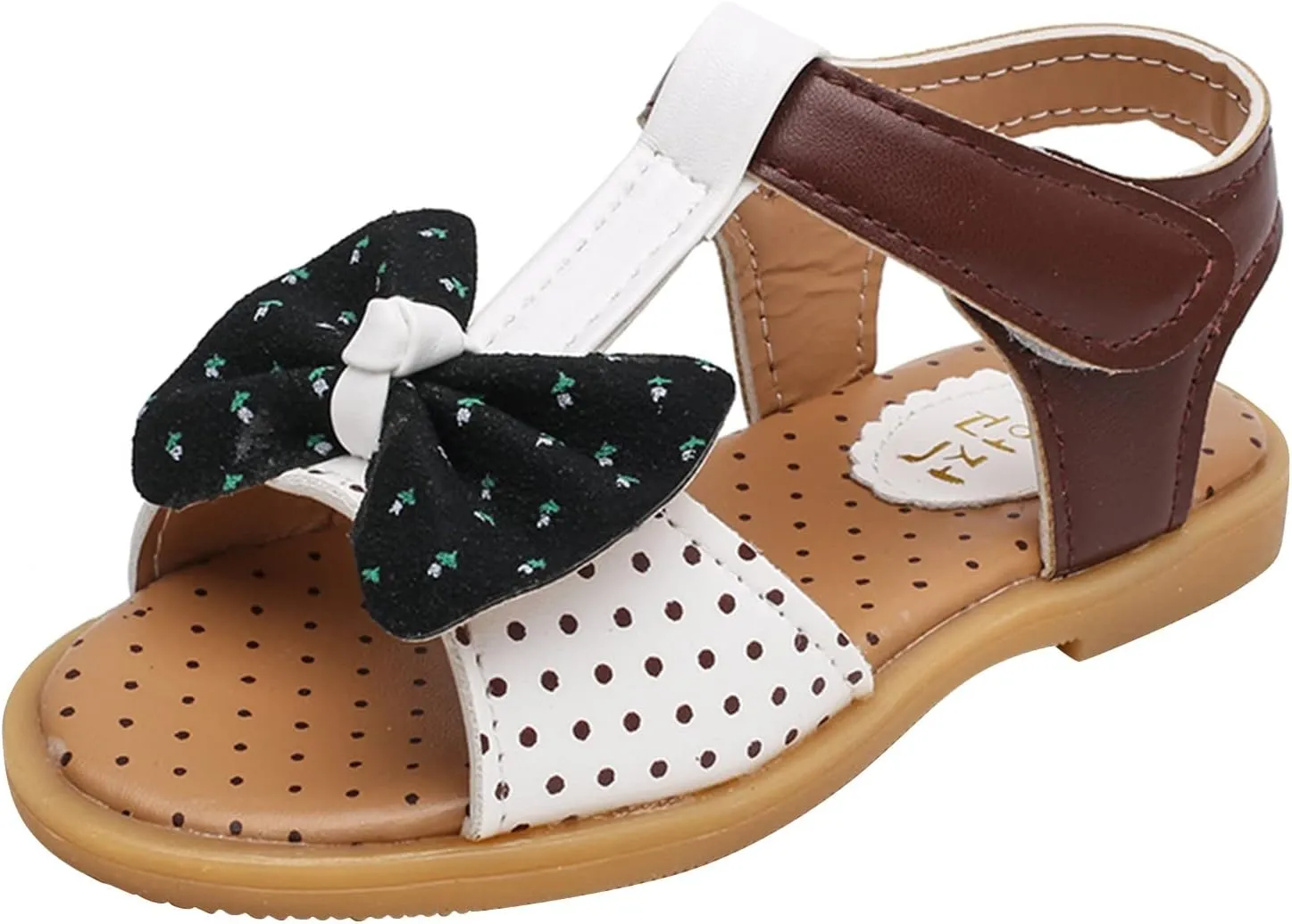 sfdgfhyf Kids Comfortable Foot Warmer Children Shoes Fashion Flat Bottom Bow Princess Sandals Soft Bottom Fashion Sandals