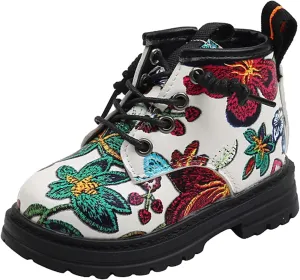 sfdgfhyf Toddler BreathableBoots Fashion Autumn Winter Children Boots Boys And Girls Ankle Boots Thick Soled Non Slip