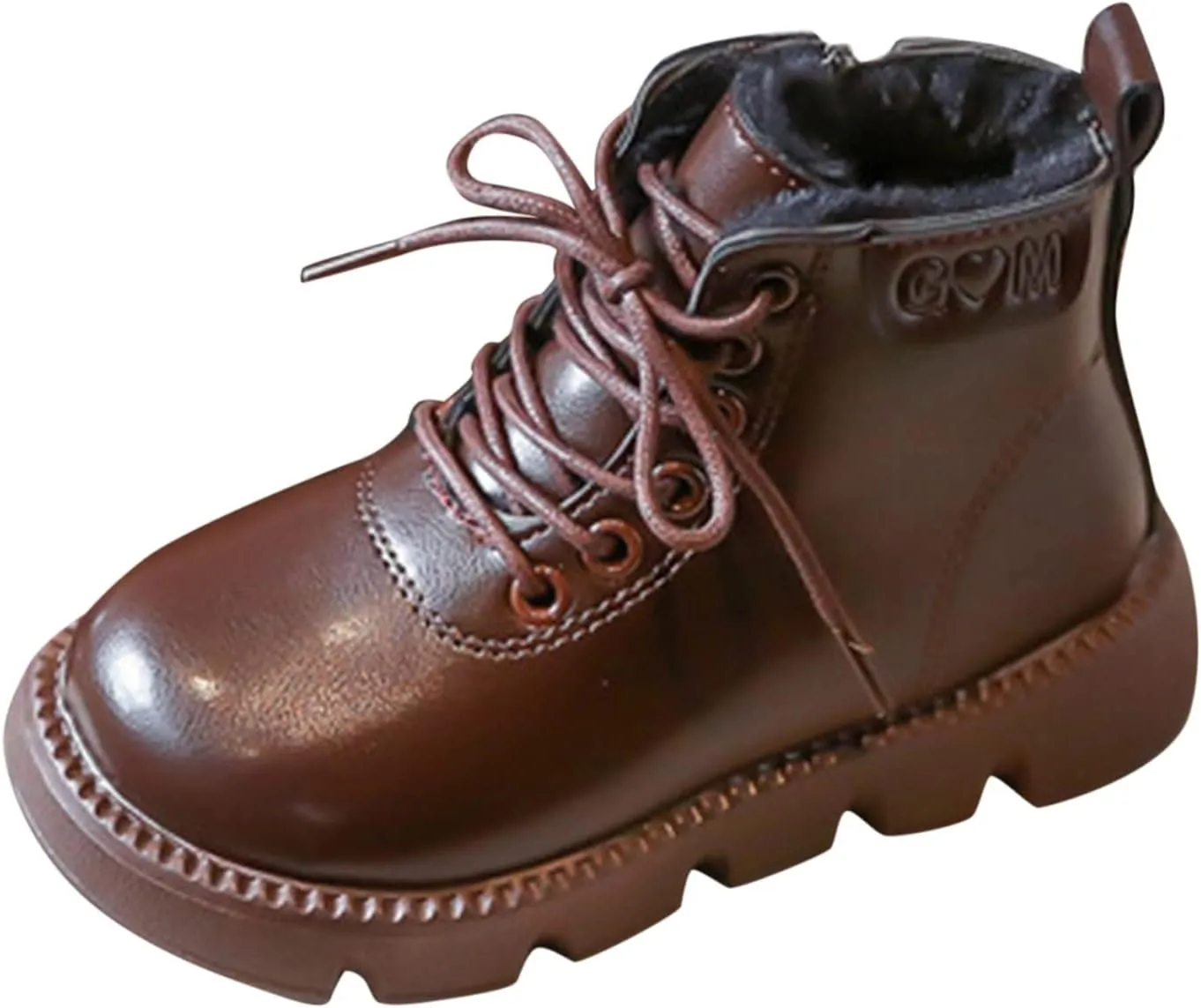sfdgfhyf Warm Boots for Little Kid Fashion Spring Autumn Children Boots Boys Girls Ankle Boots Thick Bottom Non Slip