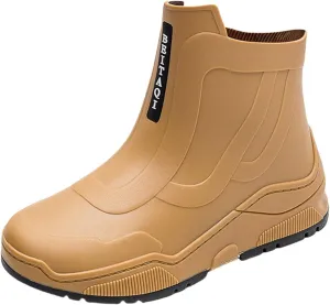 Shoe Cover Snow Rain Boots Water Shoes Couples Same Style Low Top Rubber Shoes Casual Fashion Outdoor Work Officer