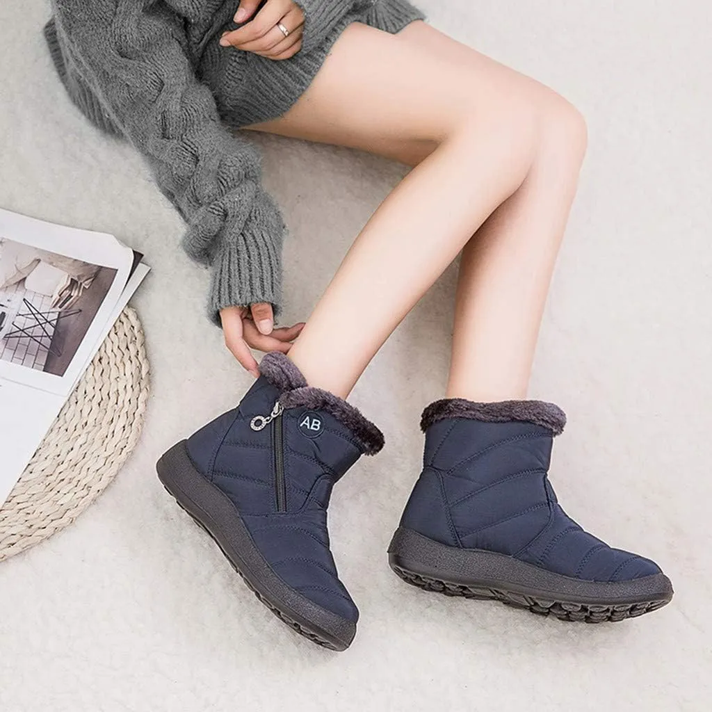 Snow Shoes For Men Womens Extra Wide Width Snow Boots Bootie Footwear Warm Shoes Wide Boots