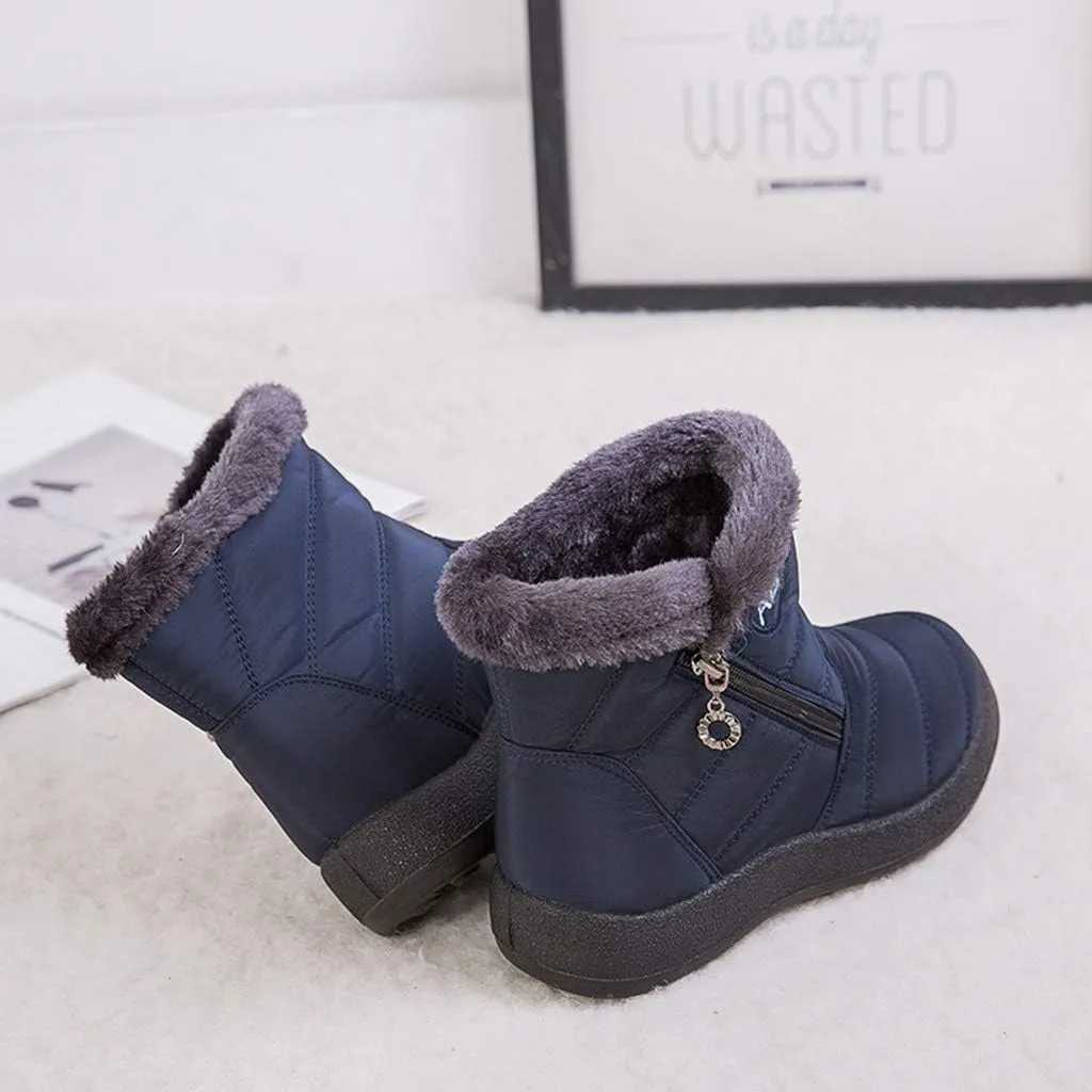 Snow Shoes For Men Womens Extra Wide Width Snow Boots Bootie Footwear Warm Shoes Wide Boots