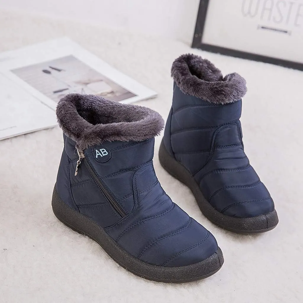 Snow Shoes For Men Womens Extra Wide Width Snow Boots Bootie Footwear Warm Shoes Wide Boots