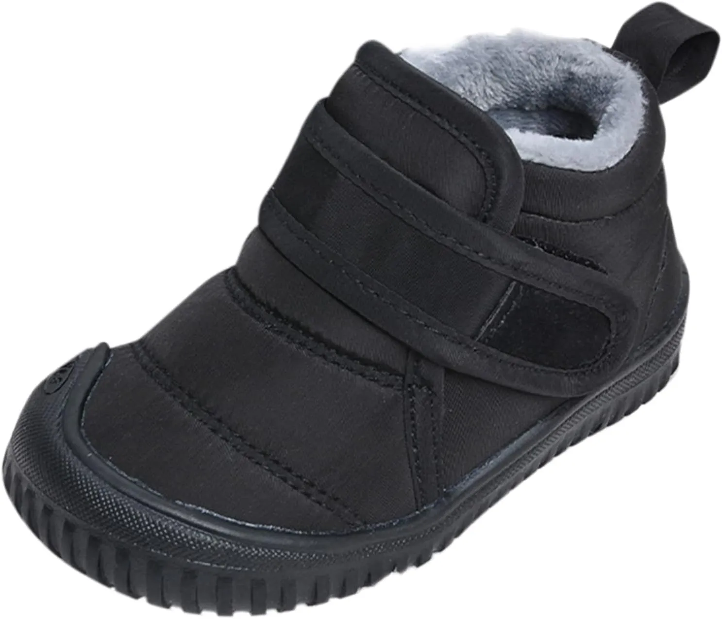 Toddler Baby Snow Boots Boys Girls Cold Weather Baby Faux Fur Shoes Wterproof Fleece Kids Snow Boots Winter Shoes