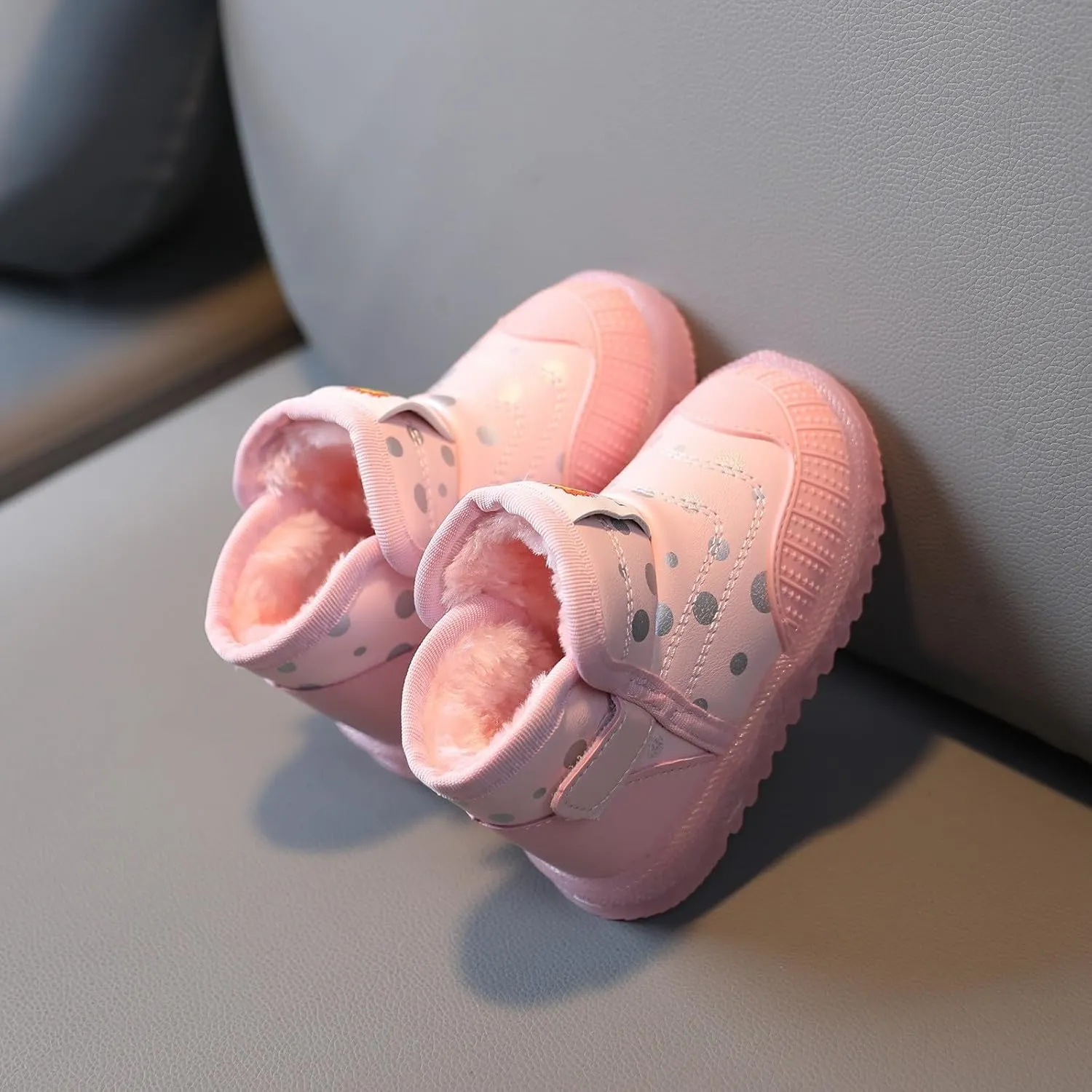 Toddler Girl Over The Knee Boots Toddler Warm Children Luminous Cotton Light Boots Led Baby Girls Boys Kids Shoes Winter Casual Shoes Toddler Girl Warm Boots