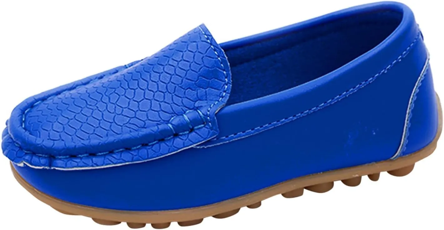 Toddler Little Kid Boys Girls Soft Slip On Loafers Dress Flat Shoes Boat Shoes Casual Shoes Shoes Children for