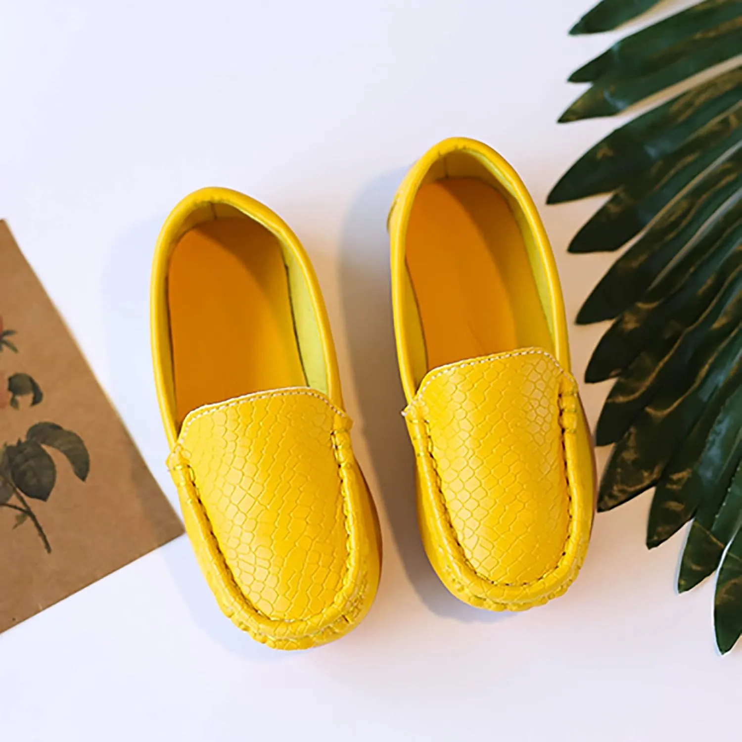 Toddler Little Kid Boys Girls Soft Slip On Loafers Dress Flat Shoes Boat Shoes Casual Shoes Shoes Children for