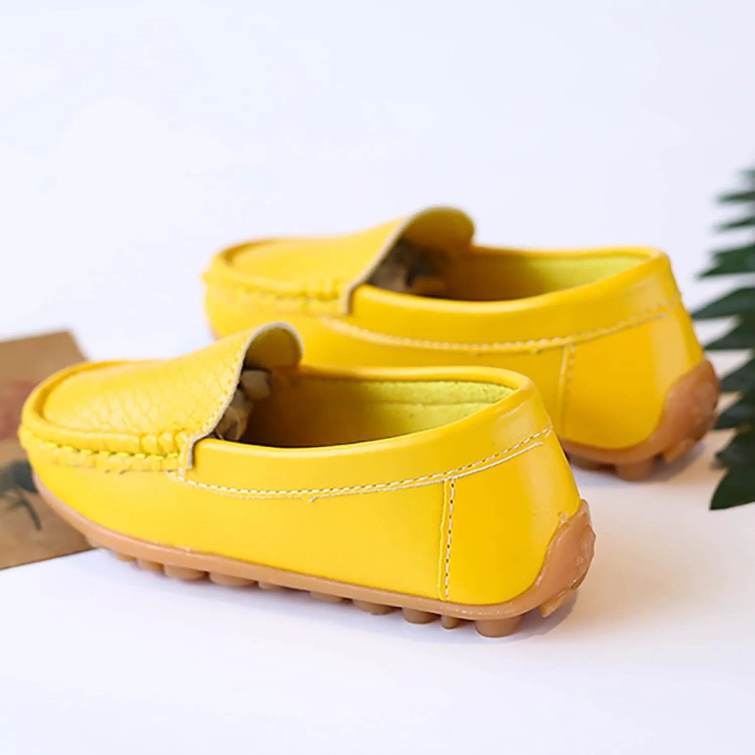 Toddler Little Kid Boys Girls Soft Slip On Loafers Dress Flat Shoes Boat Shoes Casual Shoes Shoes Children for