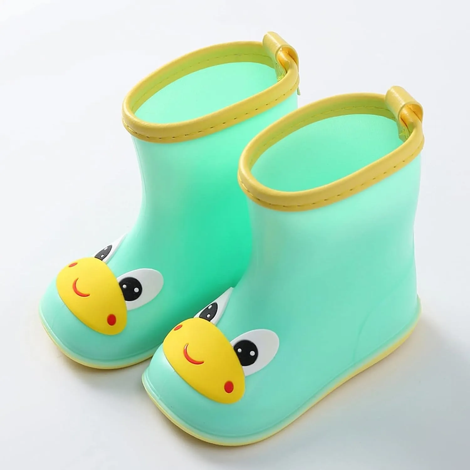 Toddler Rain Boots Baby Cartoon Rain Boots For Boys Girls Non-Slip Rubber Waterproof Boy Boots Kids Rubber Boots