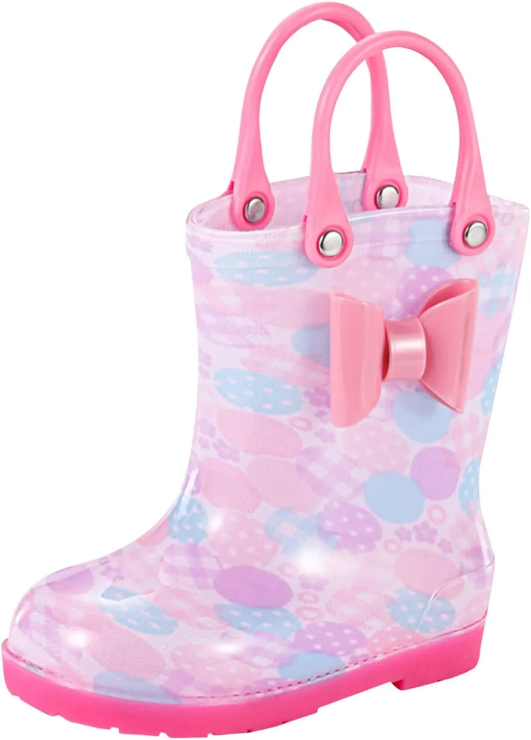 Toddler Rain Boots Baby Rain Boots Short Rain Boots For Toddler Easy On Lightweight Leather Toddler Boots