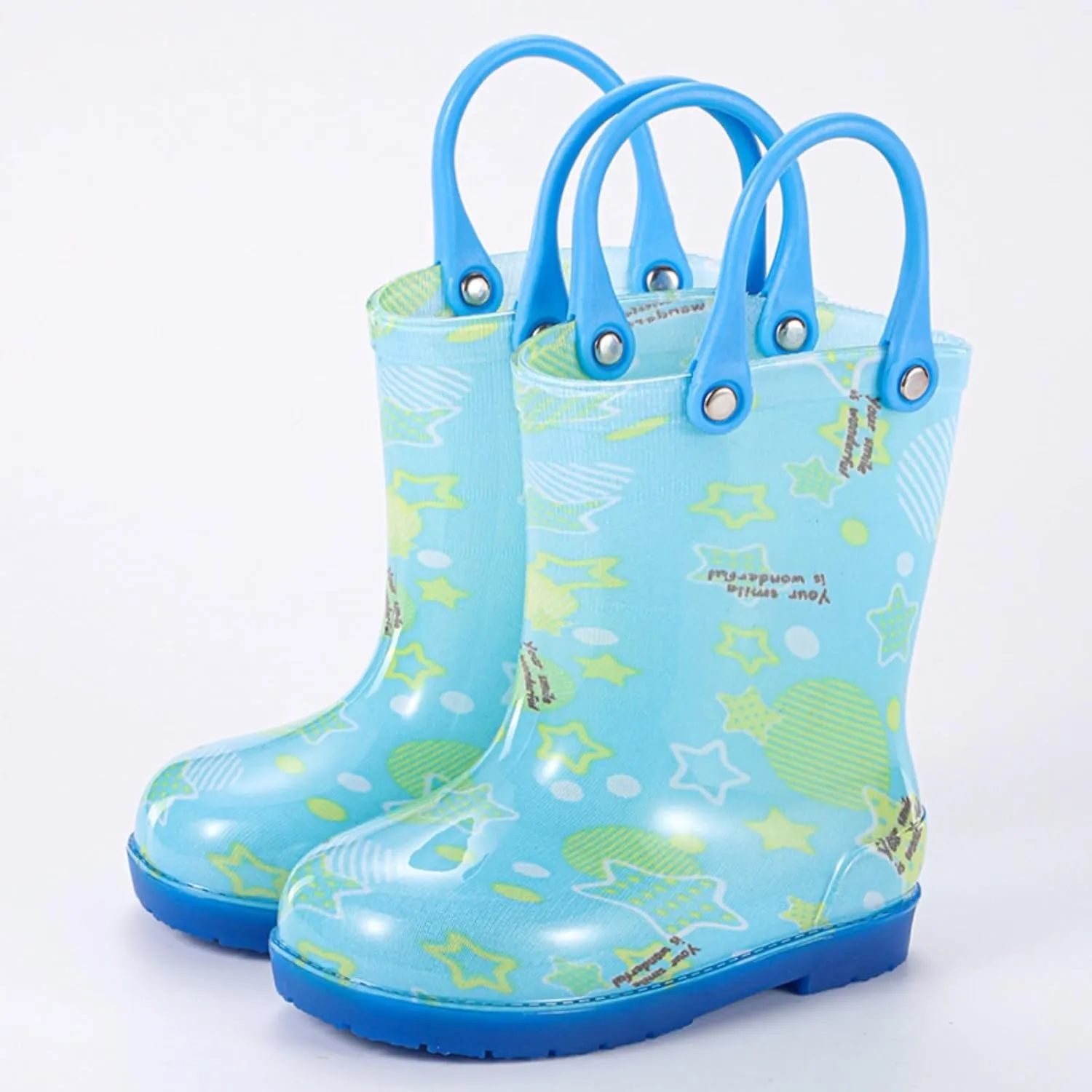 Toddler Rain Boots Baby Rain Boots Short Rain Boots For Toddler Easy On Lightweight Leather Toddler Boots