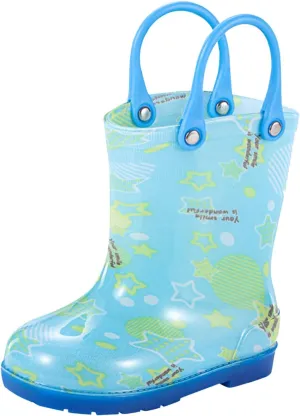 Toddler Rain Boots Baby Rain Boots Short Rain Boots For Toddler Easy On Lightweight Leather Toddler Boots