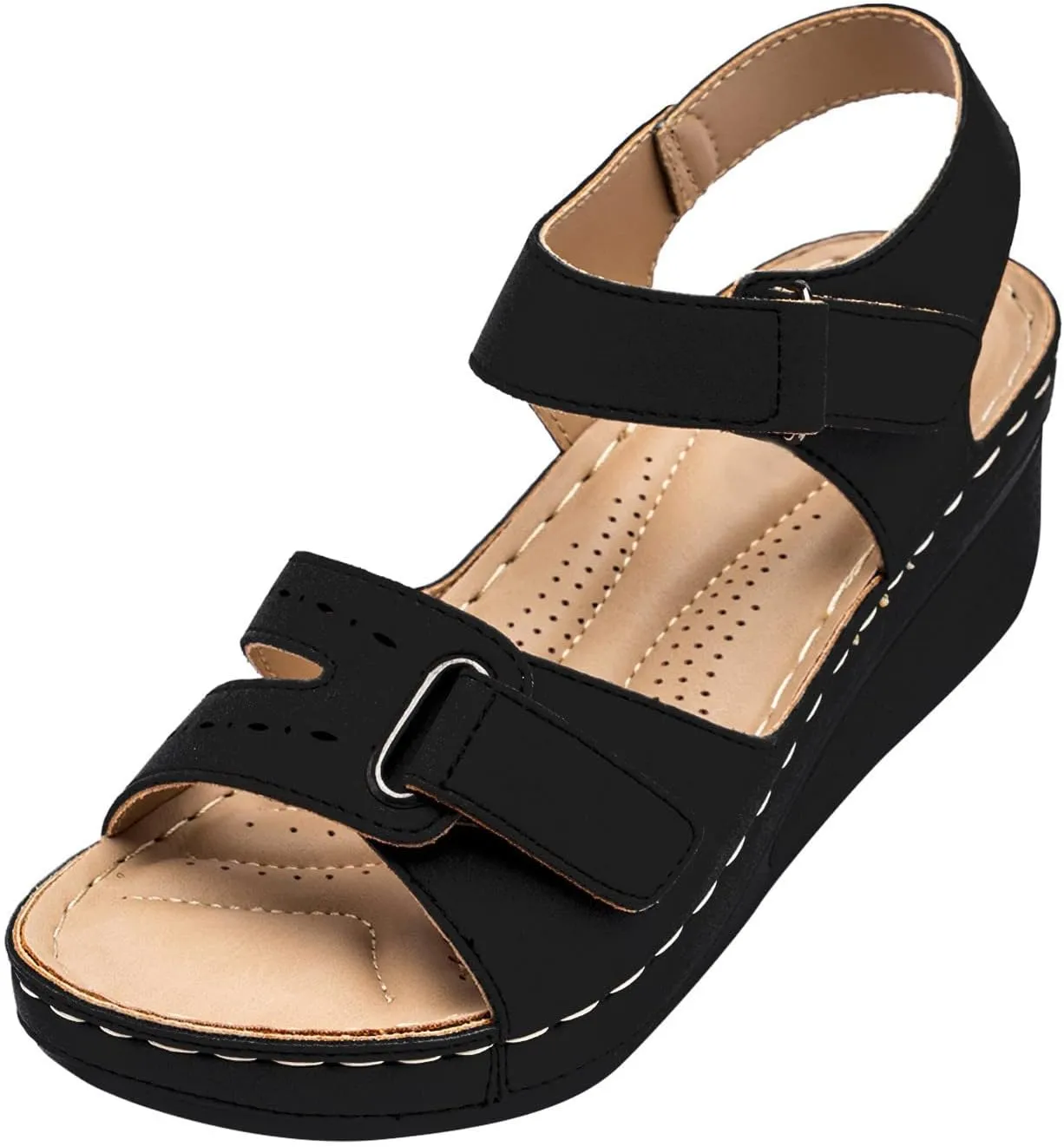 Women Orthopedic Flip Flops Orthopedic Slip On Sandals Womens Sandals for Plantar Fasciitis Orthotic Womens Summer Strappy Sandals Womens Flip Flops Summer Comfortable Walking Thong Sandals