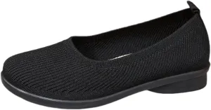 Women's Comfortable Slip On Loafers Low Heel Round Toe Casual Shoes for Daily Wear Dating Vacation Outfits with