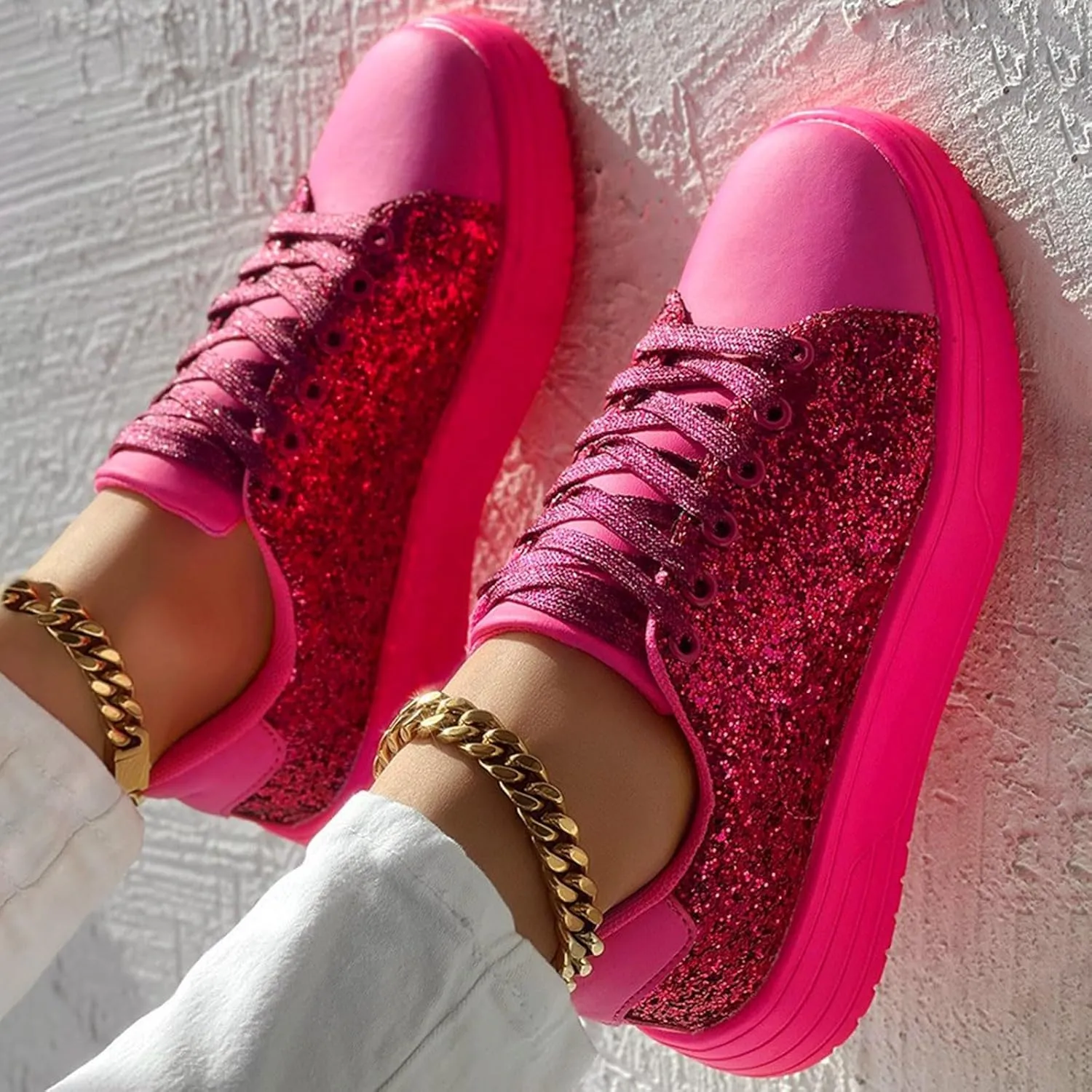 Womens Fashion Sneakers Shoes for Woman Womens Shoes Sport Shoes for Womenscomfortable Slip on Platform Sneakers