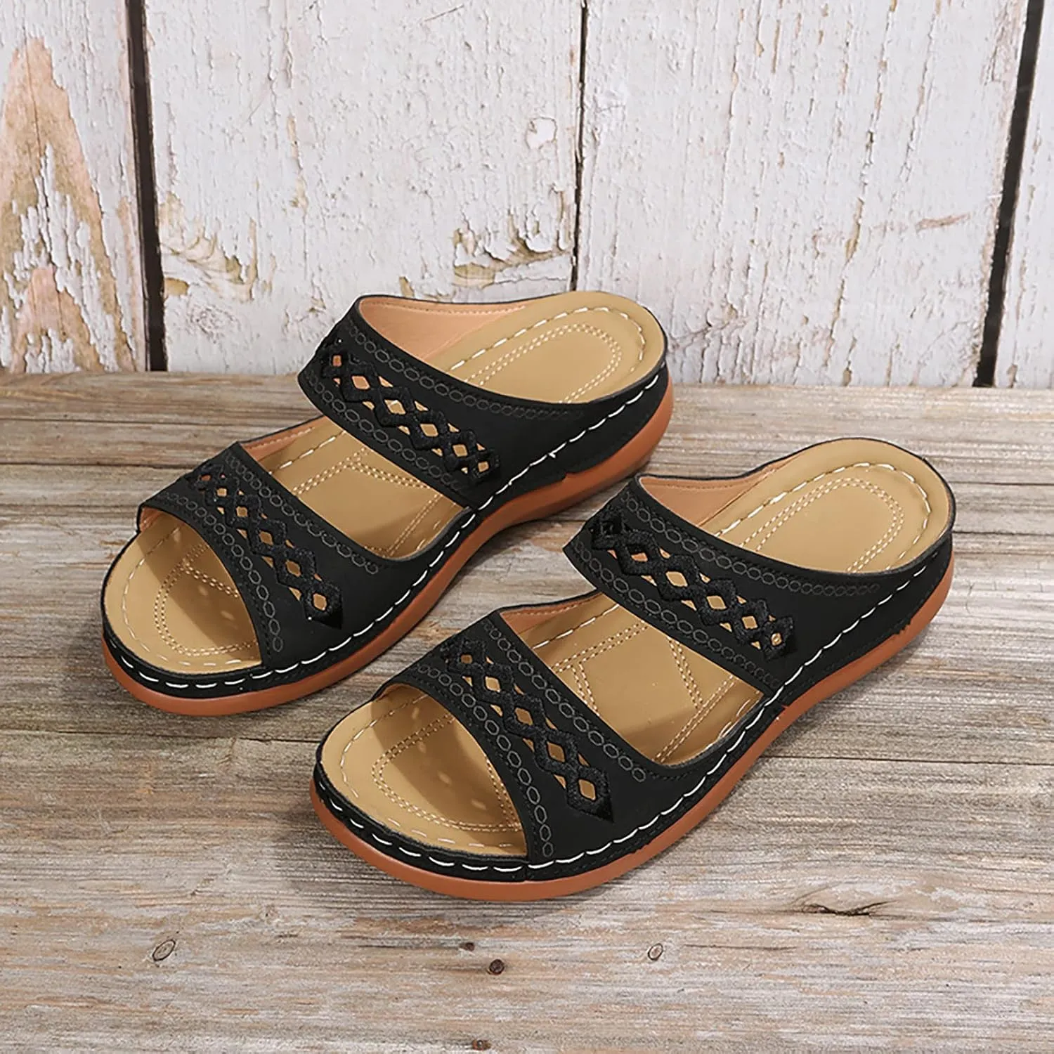 WomenS Orthopedic Arch Support Flowers Clip Toe Sandals Orthopedic Womens Sandals Platform Orthopedic Womens Boho Sandals Orthotic Womens Arch Support Flip Flops Ladies Orthopedic Women Shoes