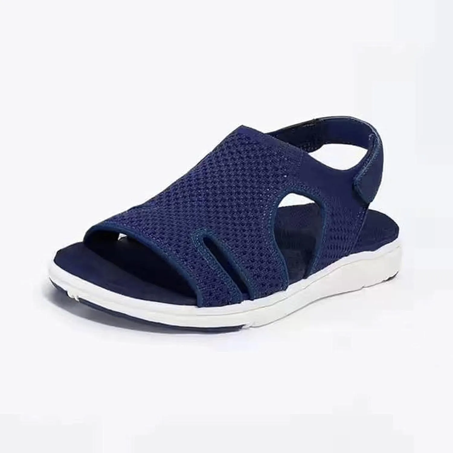 Womens Orthopedic Mesh Slides Breathable Design Summer Casual Sandals Arch Support Comfortable Beach Walking Quick Dry Sport Shoes Orthopedic Shoes for Women