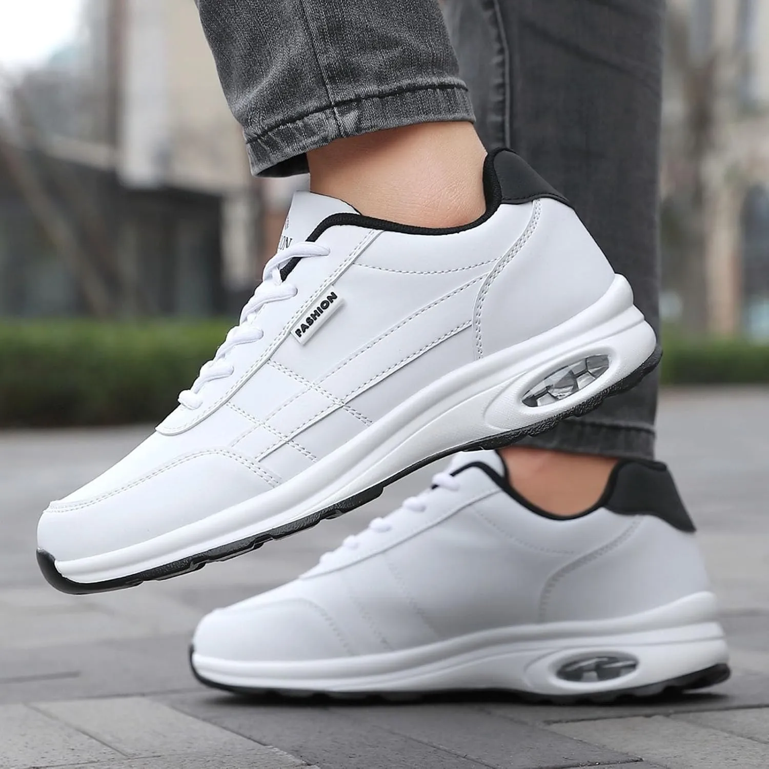 Womens Slip On Shoes Work Non Slip Sneakers Walking Shoes Casual Sneaker Socks No Show Men