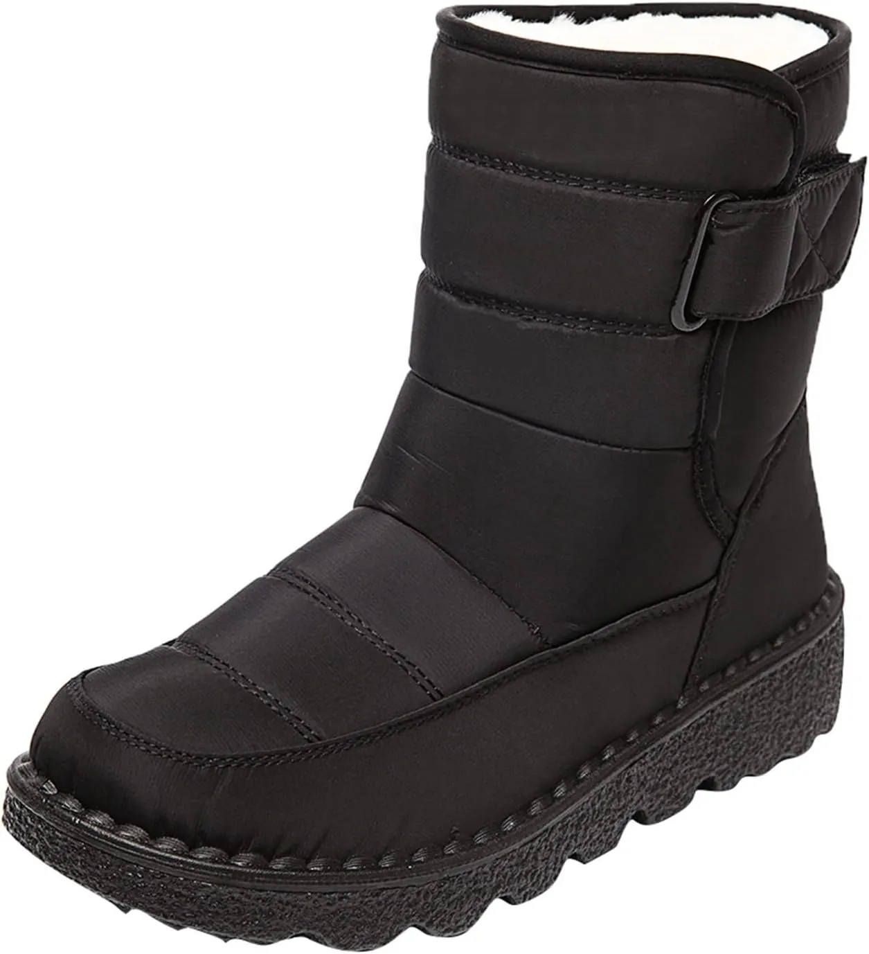 Womens Snow Boots Warm Fur Lined Winter Boots Waterproof Non Slip Ankle Boot Comfortable Walking Shoes for Women