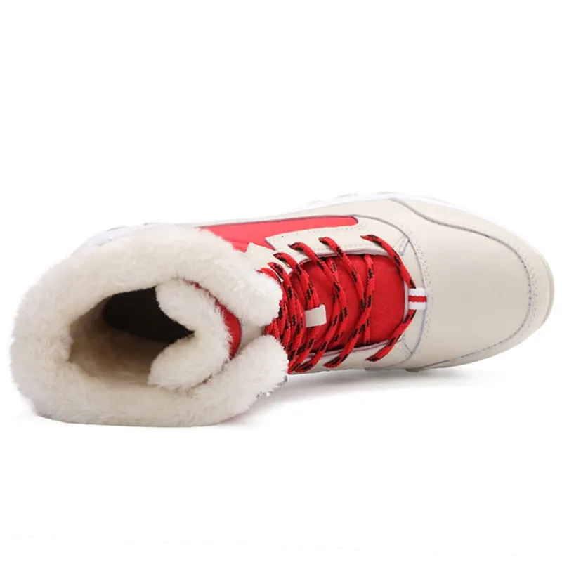 Women's Waterproof Non-Slip Texture Design Snow Shoes