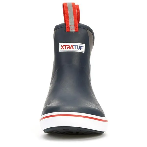 Xtratuf: 6" Ankle Deck Boot Navy/Red