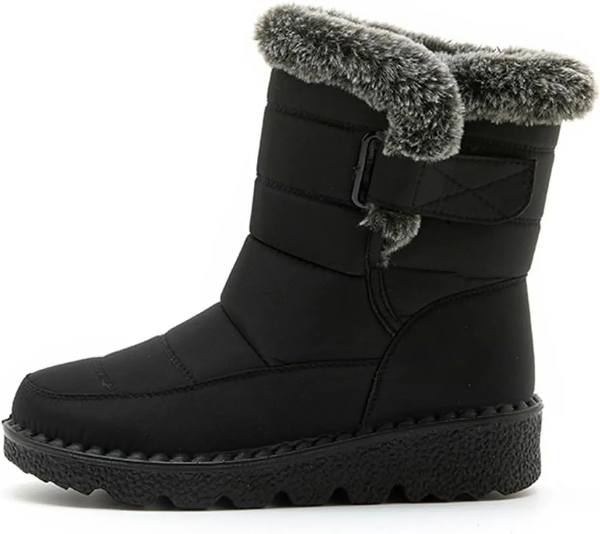 Yanzhenglip Winter Wide Toe Barefoot Hiking Shoes Boots, Non-Slip Waterproof Outdoor Running Boots Snow Boots